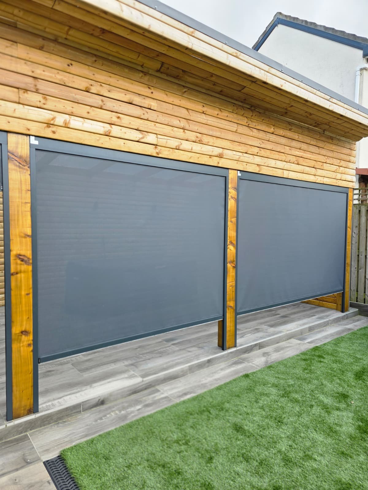 ZIP screen blind installation in Tullamore